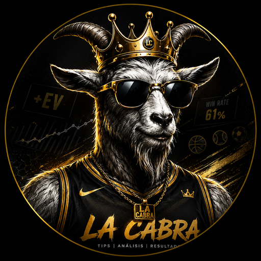 Logo de La Cabra: cabra con corona dorada